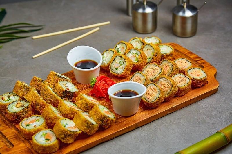 Brazilian-Japanese Fusion Sushi